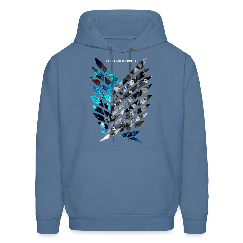 AOT  Hoodie - denim blue