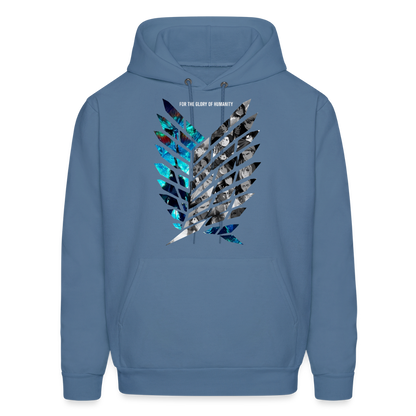 AOT  Hoodie - denim blue