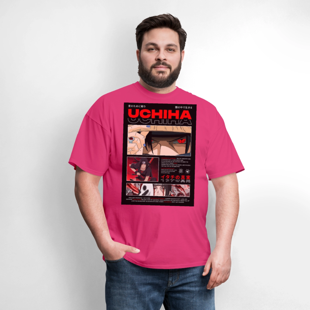 Uchiha Shirt - fuchsia