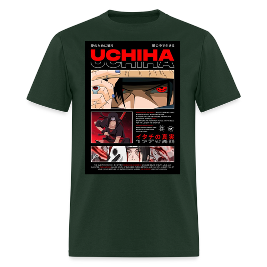 Uchiha Shirt - forest green