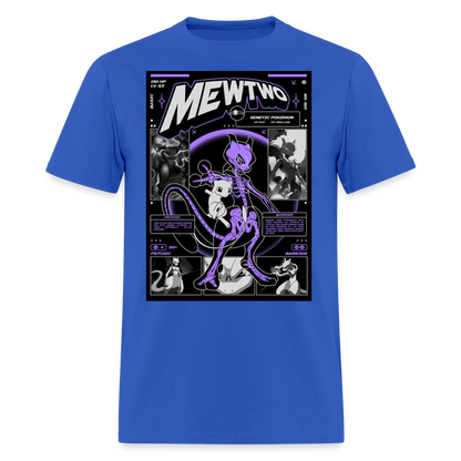 MewTwo Tshirt - royal blue
