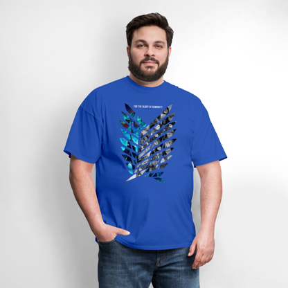 AOT T Shirt - royal blue