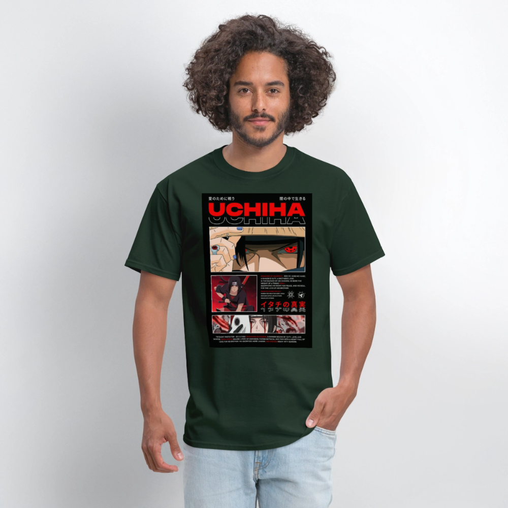 Uchiha Shirt - forest green