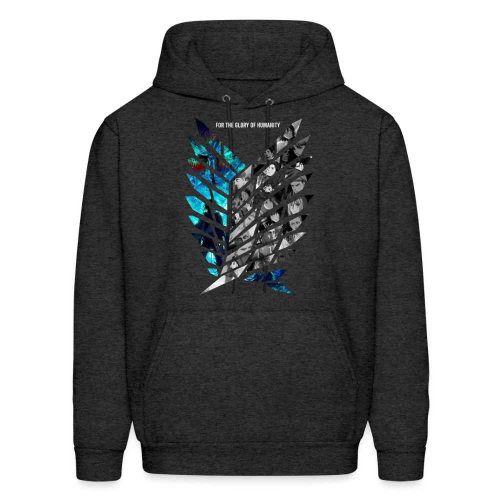 AOT  Hoodie - charcoal grey