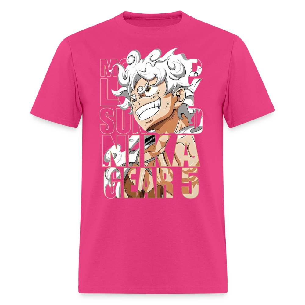 Gear 5 T Shirt - fuchsia