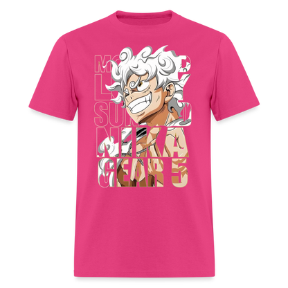 Gear 5 T Shirt - fuchsia