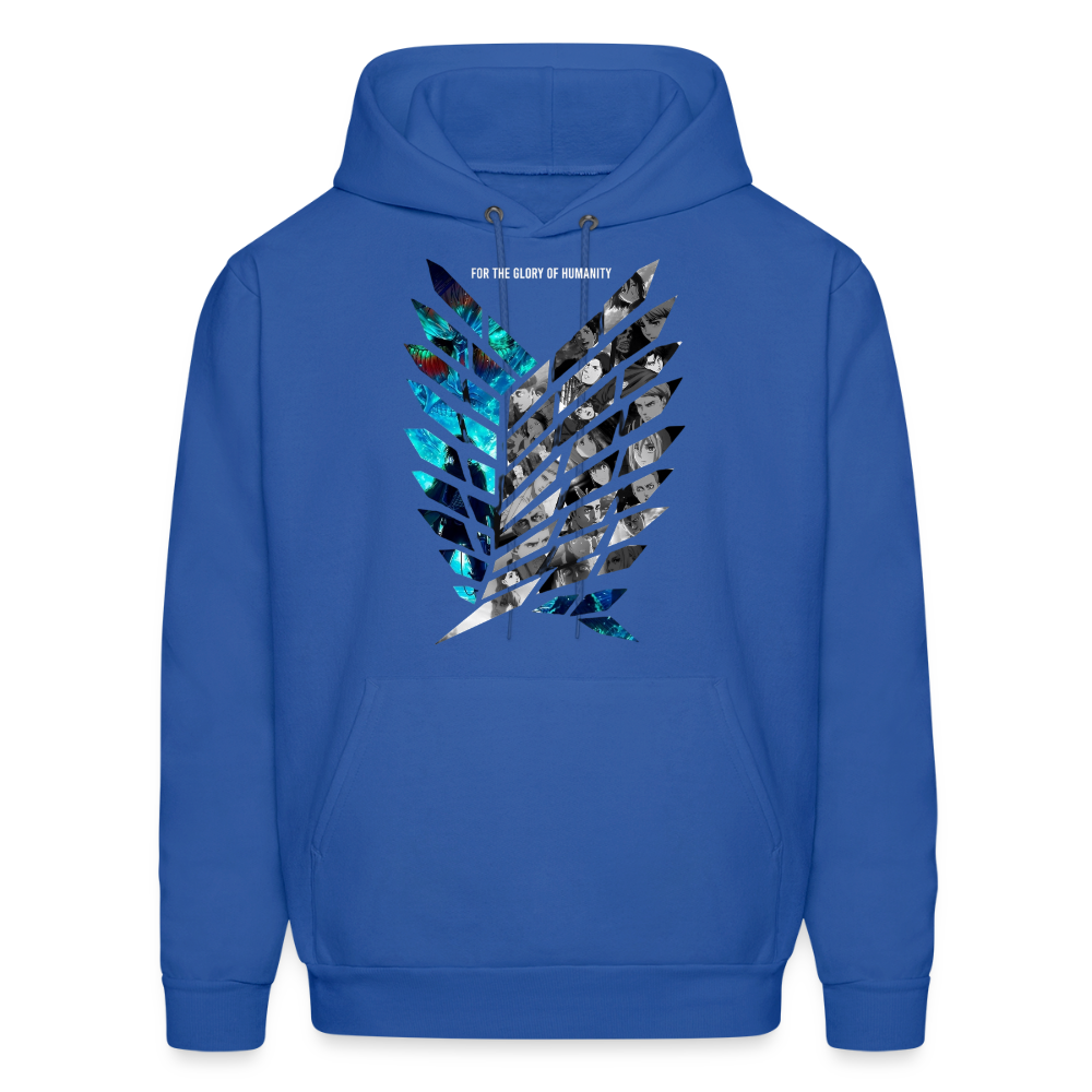 AOT  Hoodie - royal blue