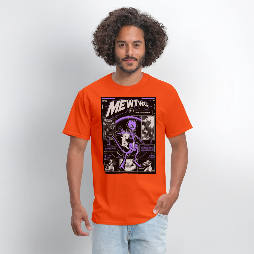 MewTwo Tshirt - orange