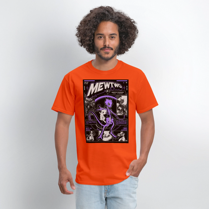 MewTwo Tshirt - orange