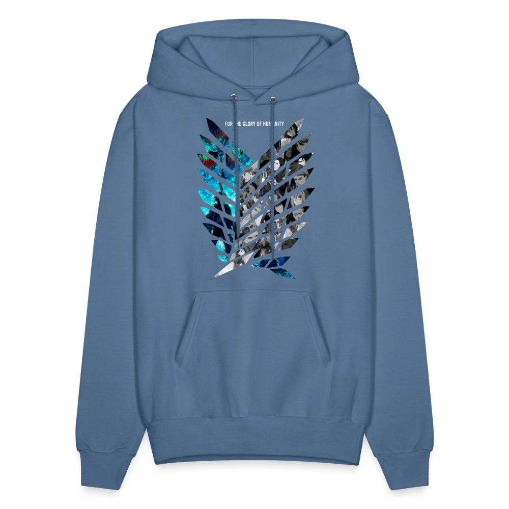 AOT  Hoodie - denim blue