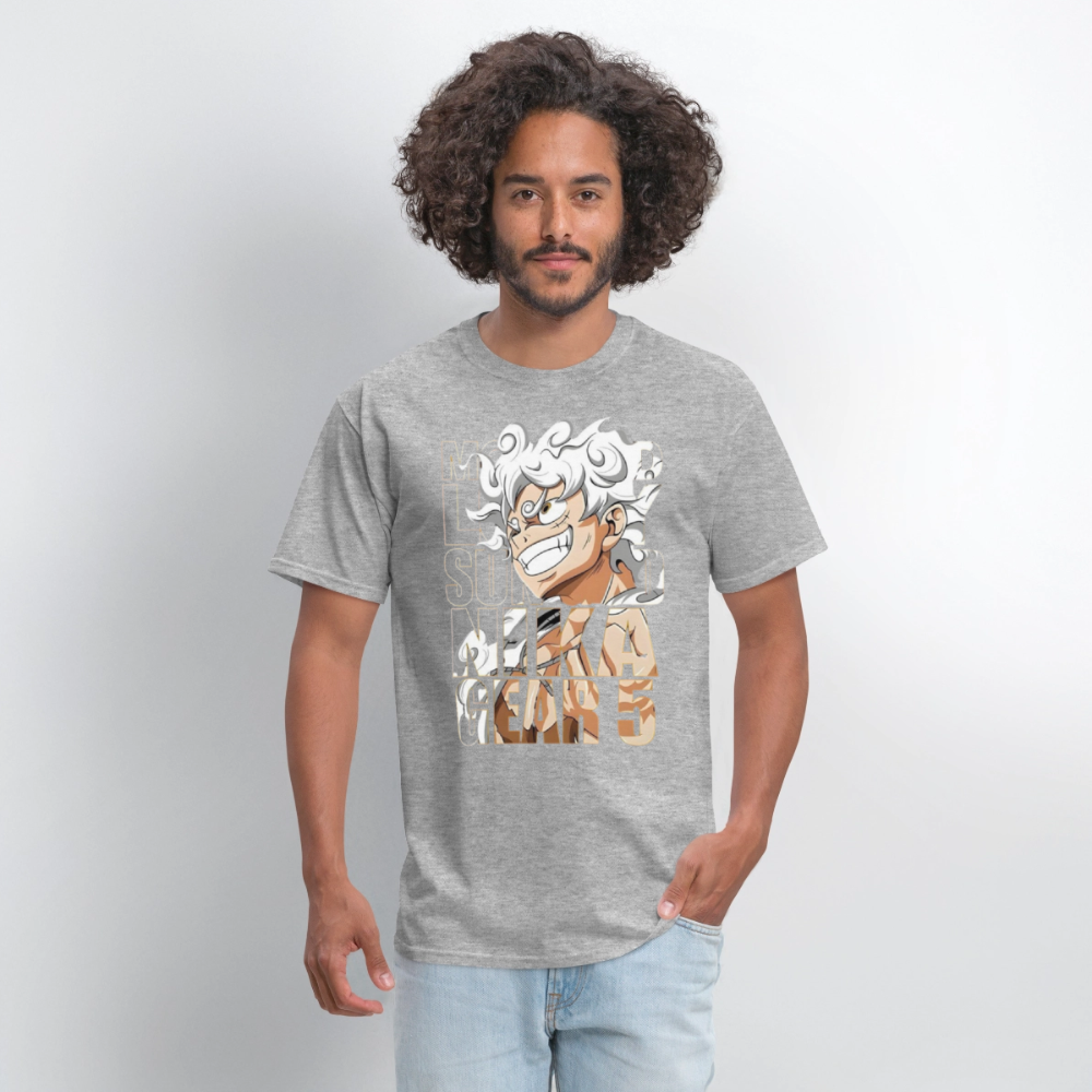 Gear 5 T Shirt - heather gray