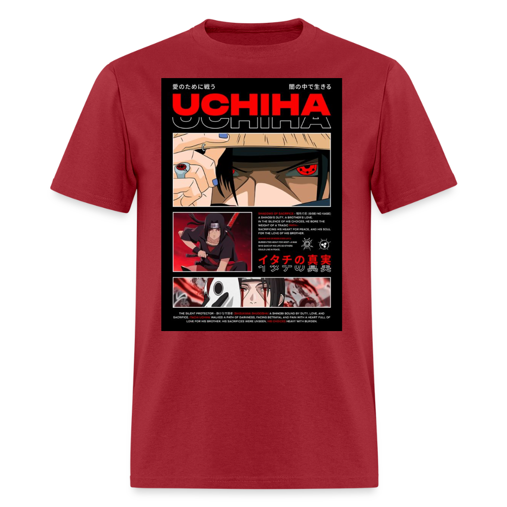 Uchiha Shirt - dark red