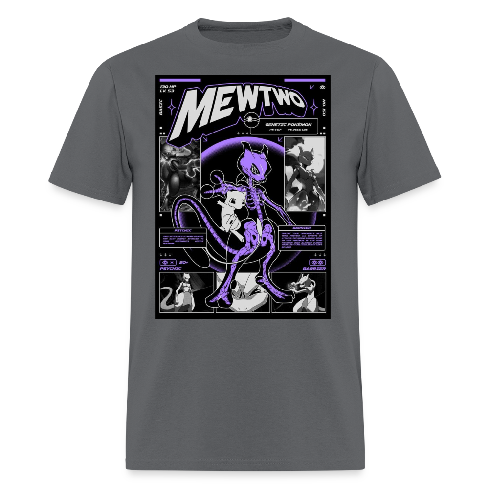 MewTwo Tshirt - charcoal