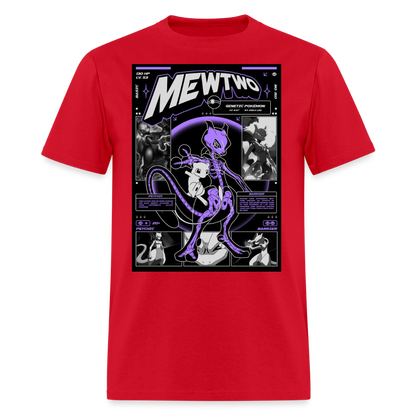 MewTwo Tshirt - red