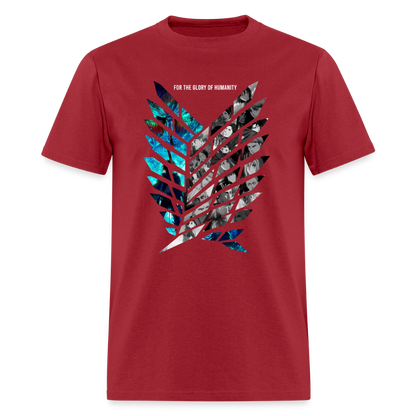 AOT T Shirt - dark red