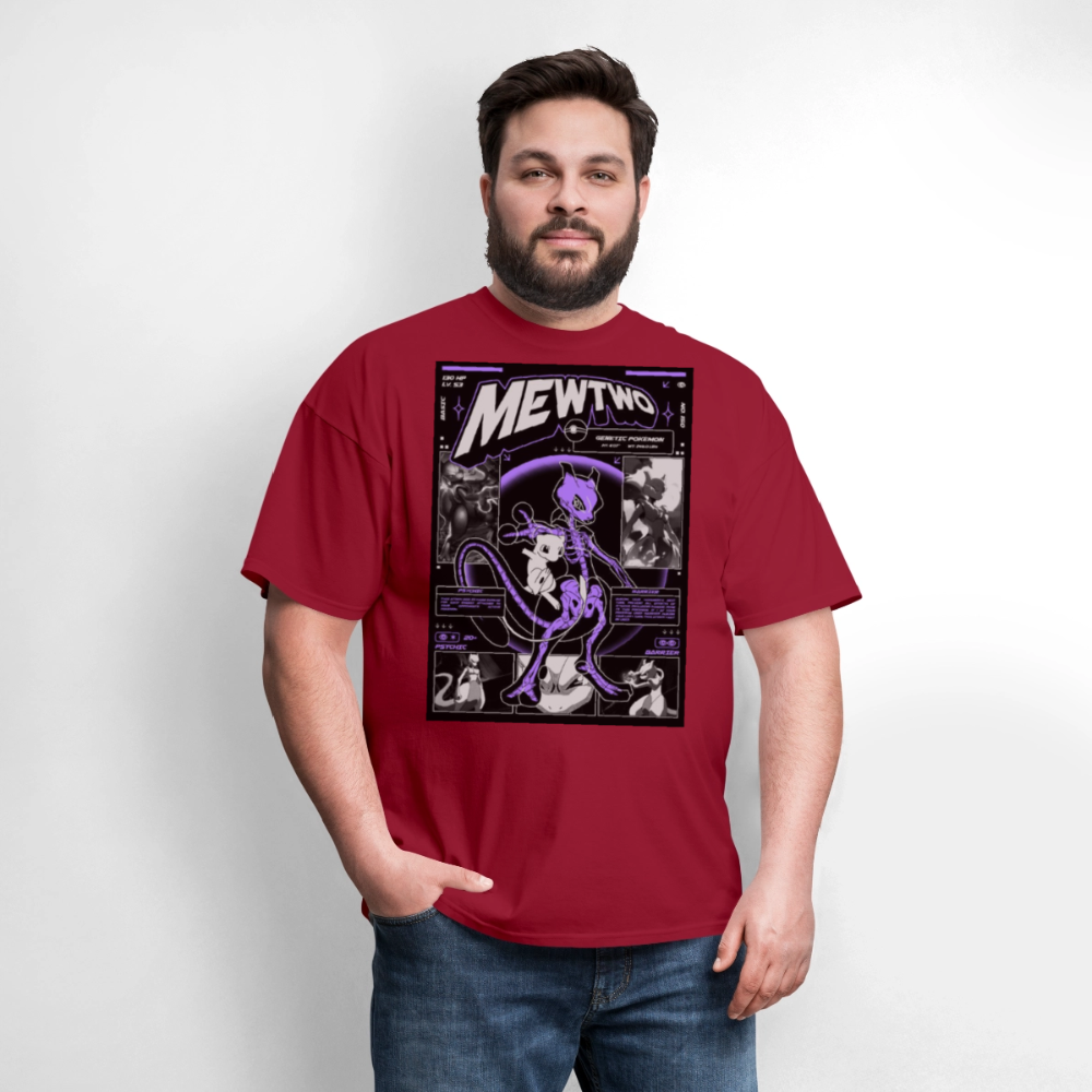 MewTwo Tshirt - dark red