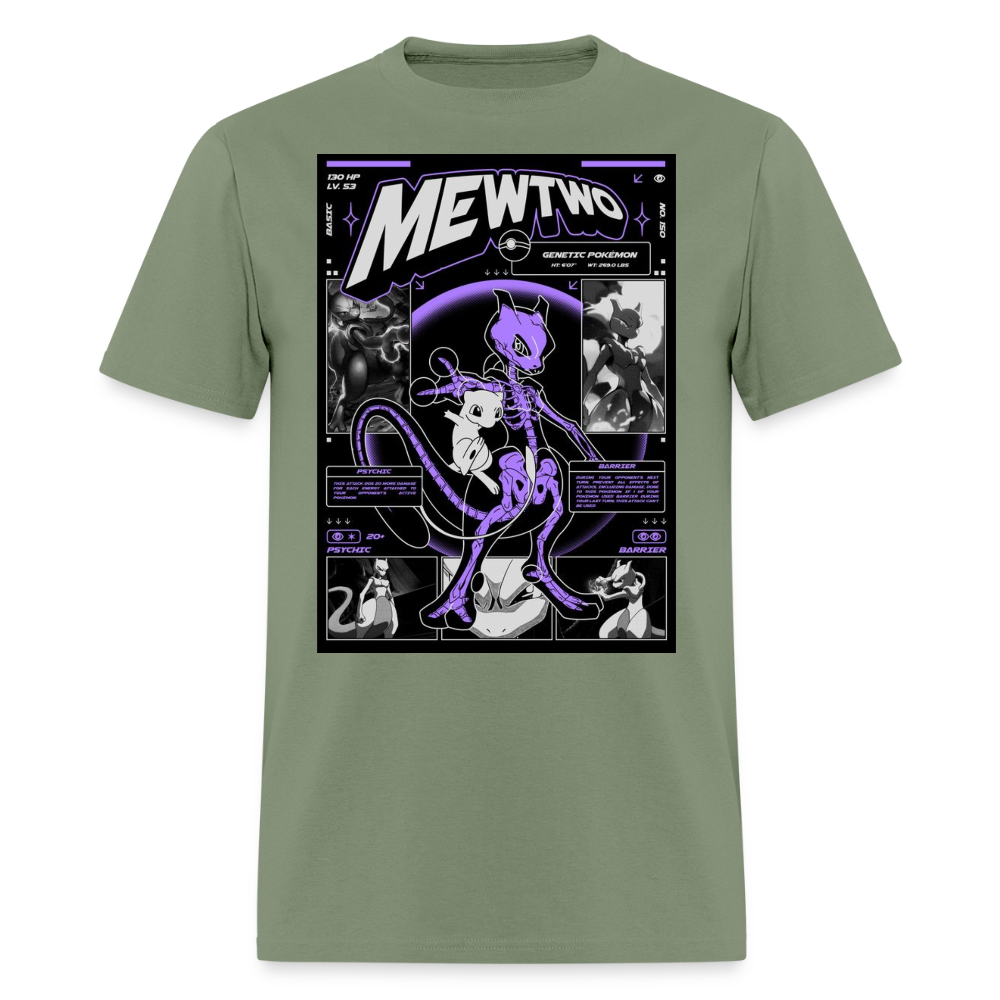 MewTwo Tshirt - military green
