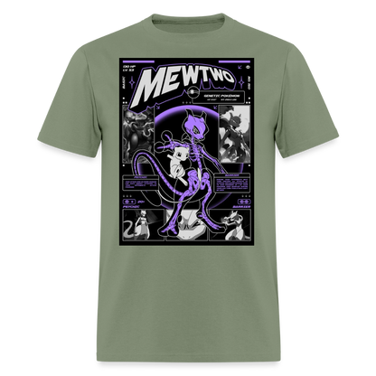MewTwo Tshirt - military green