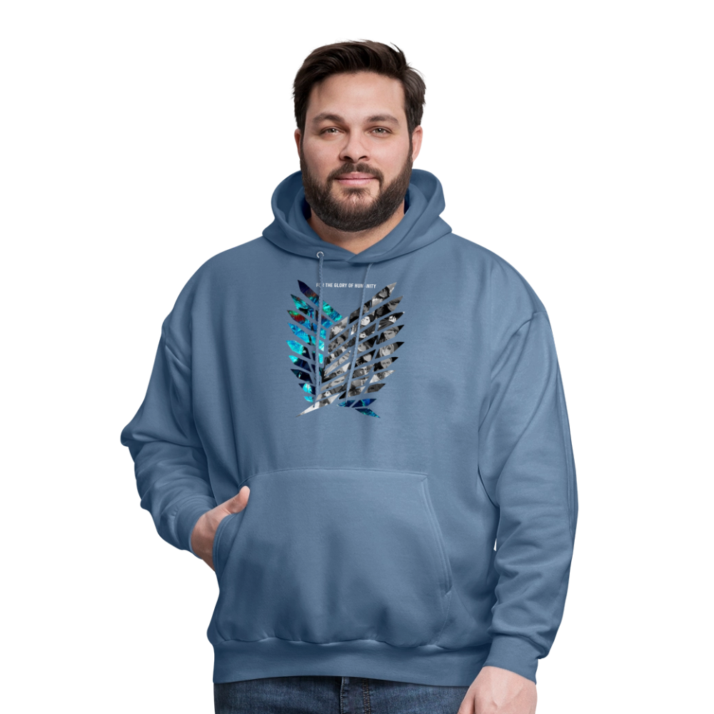 AOT  Hoodie - denim blue