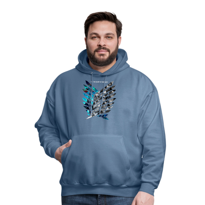 AOT  Hoodie - denim blue
