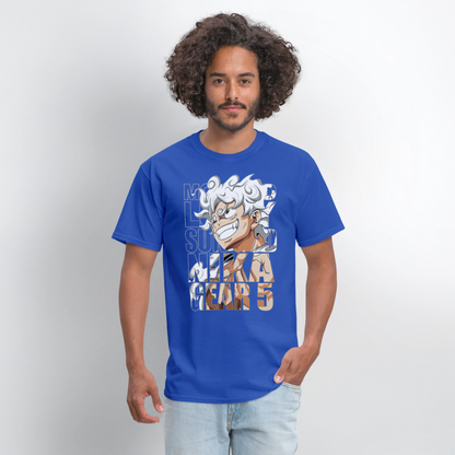 Gear 5 T Shirt - royal blue