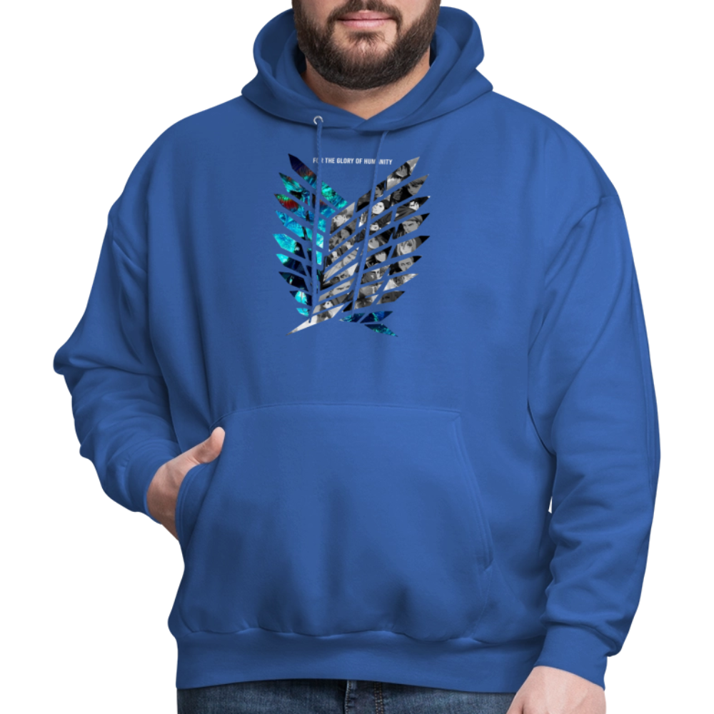 AOT  Hoodie - royal blue