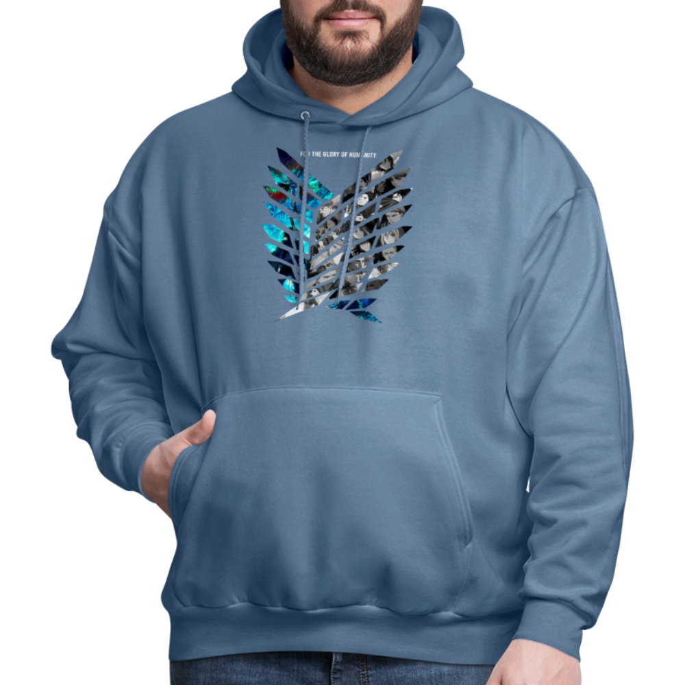 AOT  Hoodie - denim blue