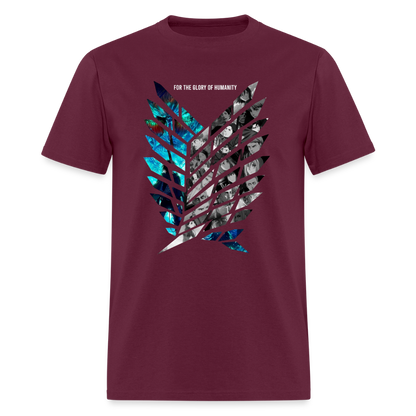 AOT T Shirt - burgundy