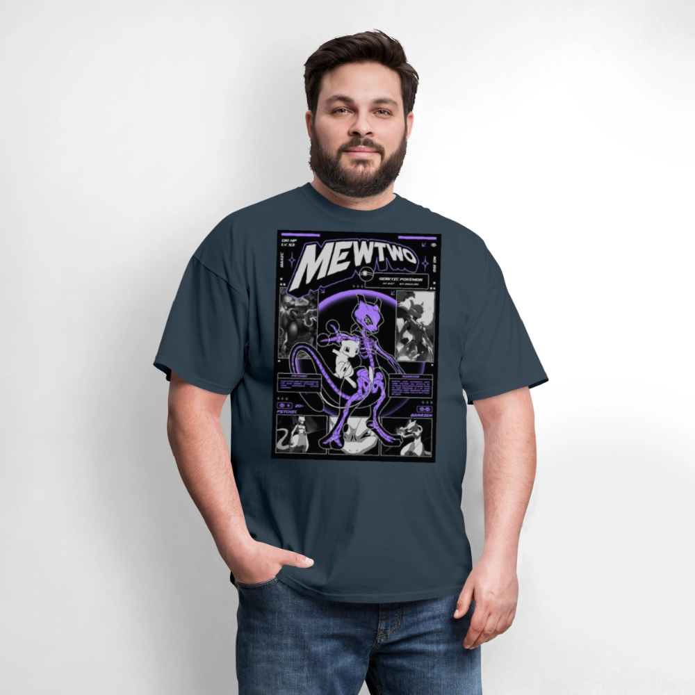 MewTwo Tshirt -  blue dusk