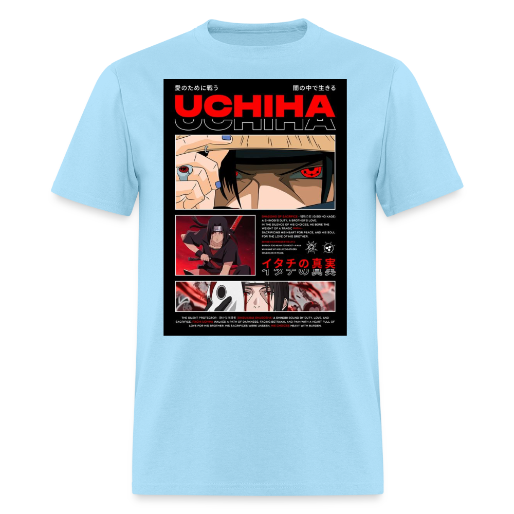 Uchiha Shirt - powder blue