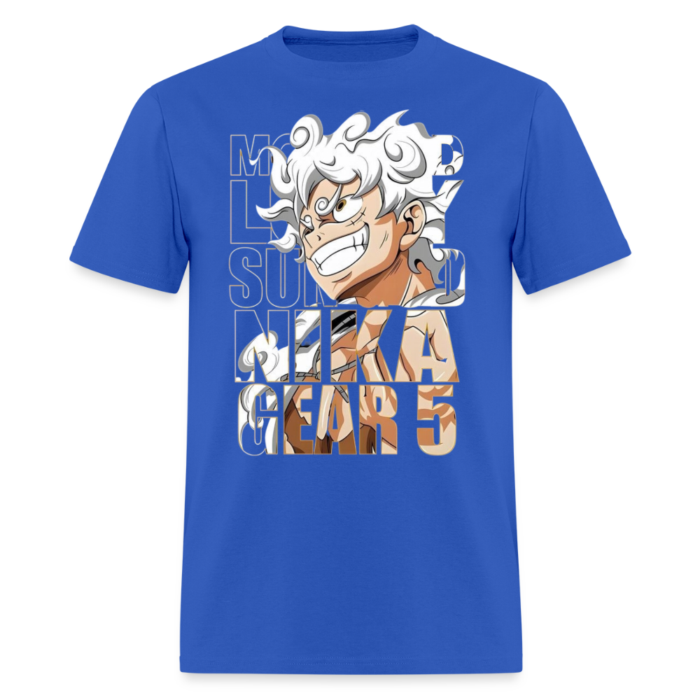 Gear 5 T Shirt - royal blue