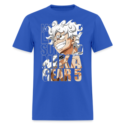 Gear 5 T Shirt - royal blue