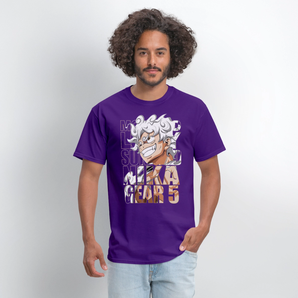 Gear 5 T Shirt - purple