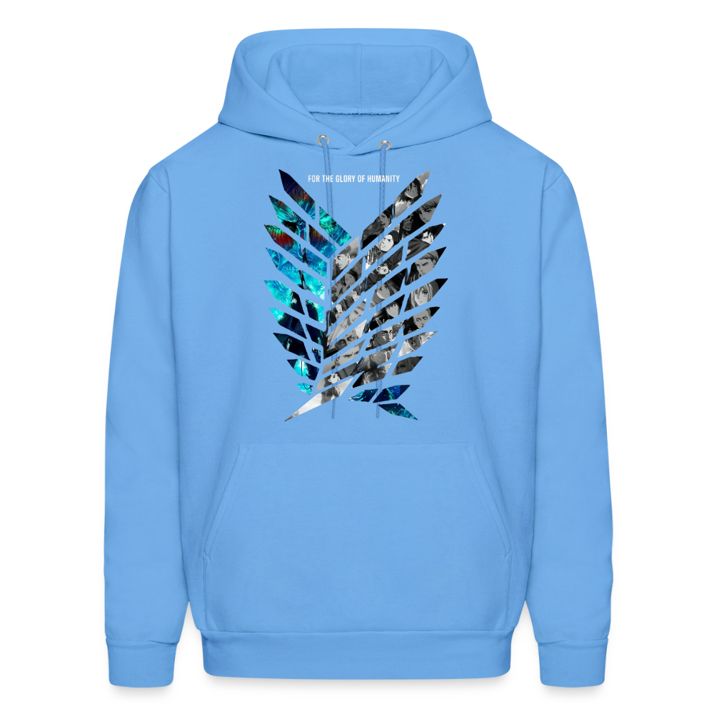 AOT  Hoodie - carolina blue