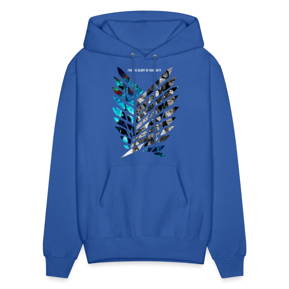 AOT  Hoodie - royal blue
