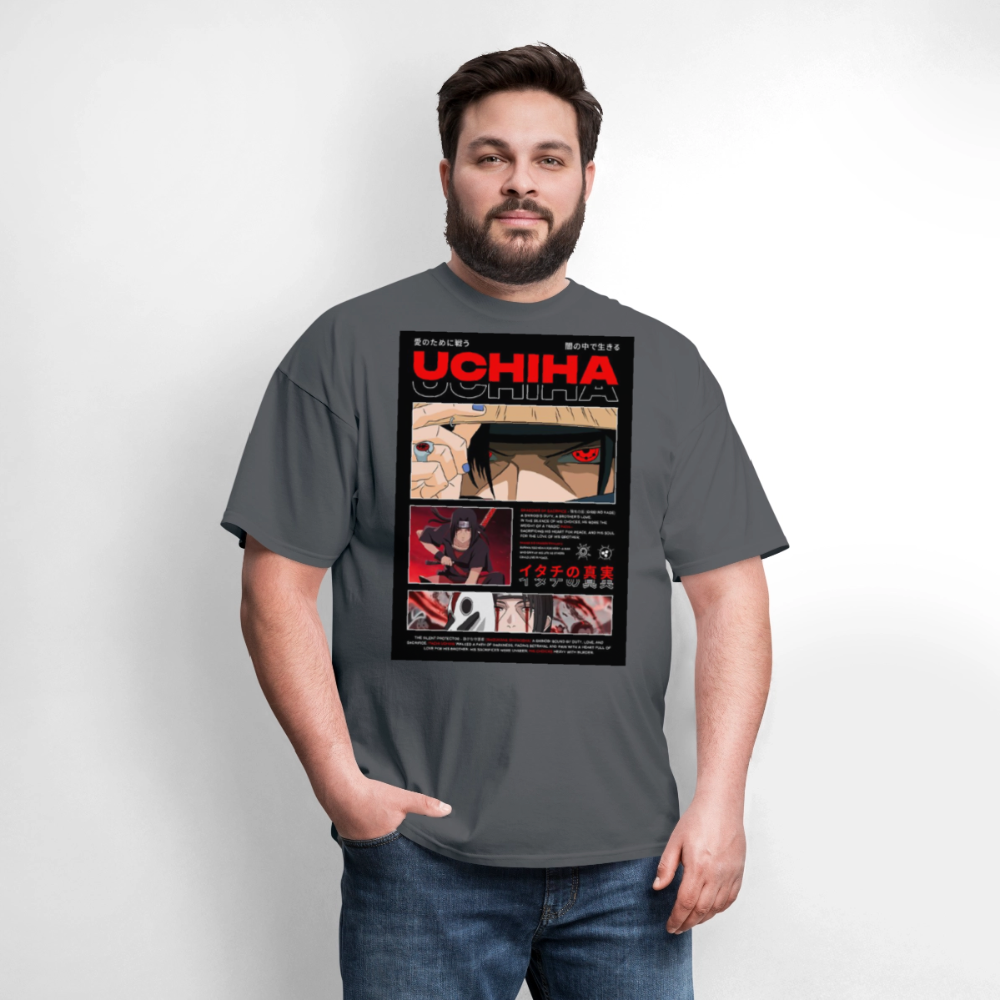 Uchiha Shirt - charcoal