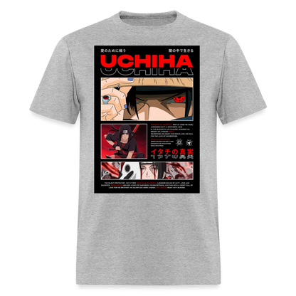 Uchiha Shirt - heather gray