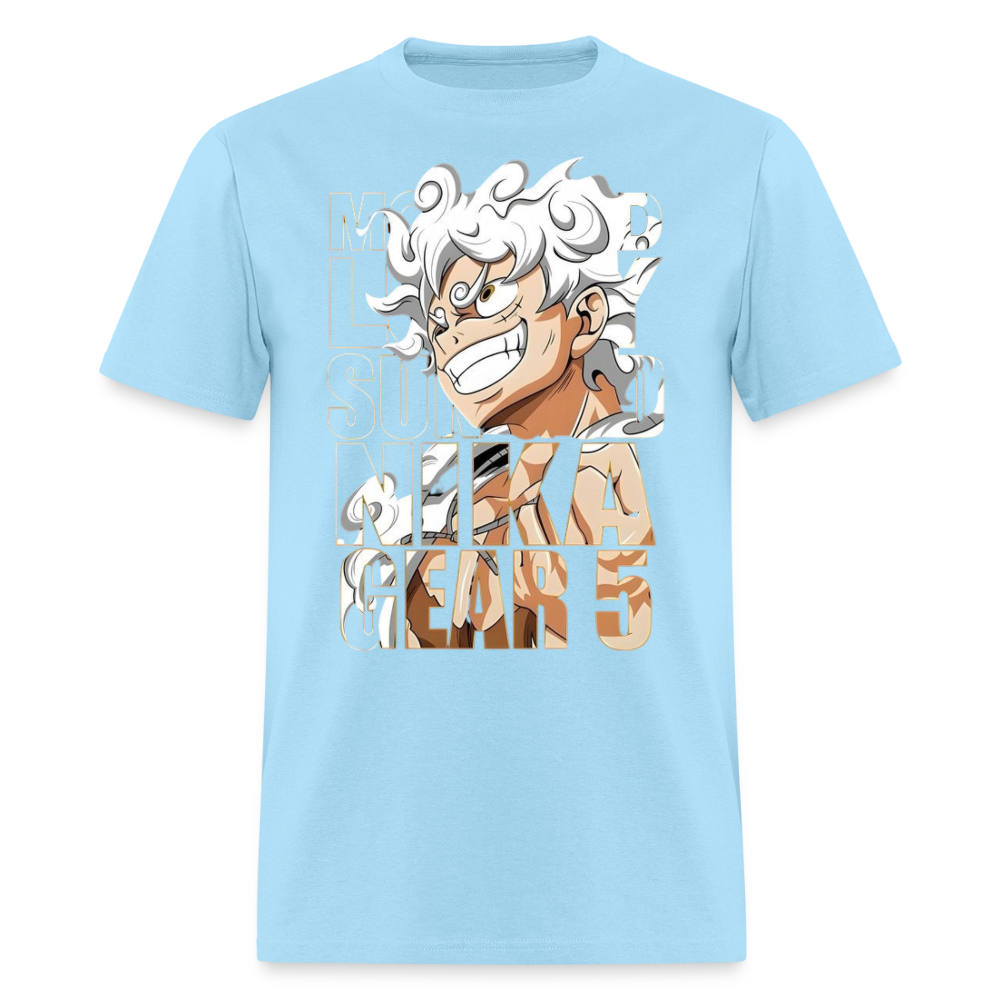 Gear 5 T Shirt - powder blue