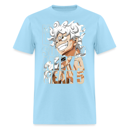 Gear 5 T Shirt - powder blue