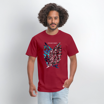 AOT T Shirt - dark red