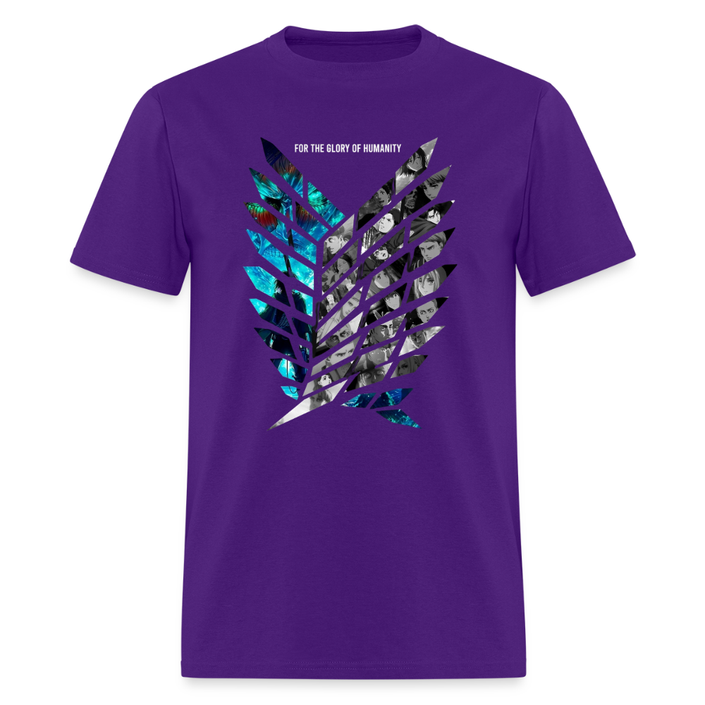 AOT T Shirt - purple