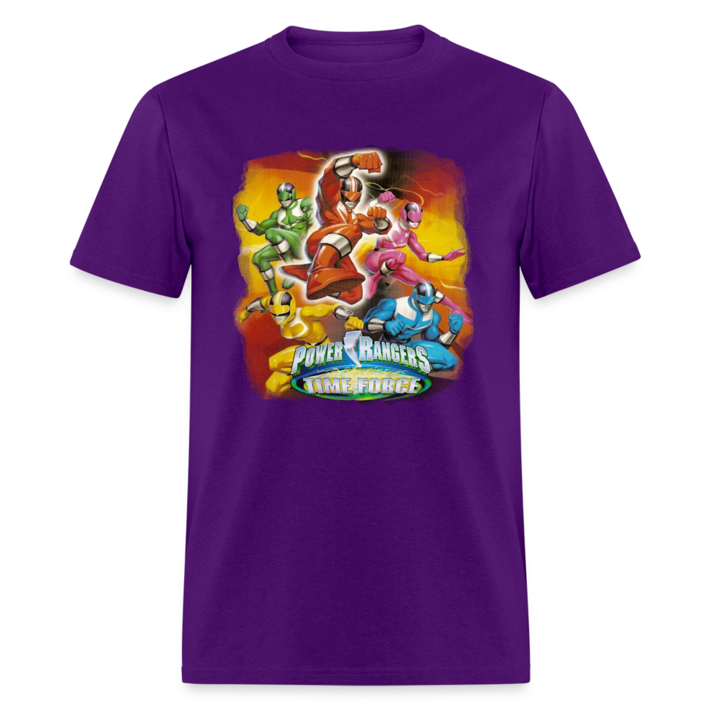 Vintage Time Force T-Shirt - purple