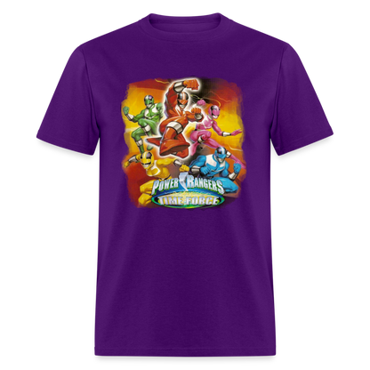 Vintage Time Force T-Shirt - purple