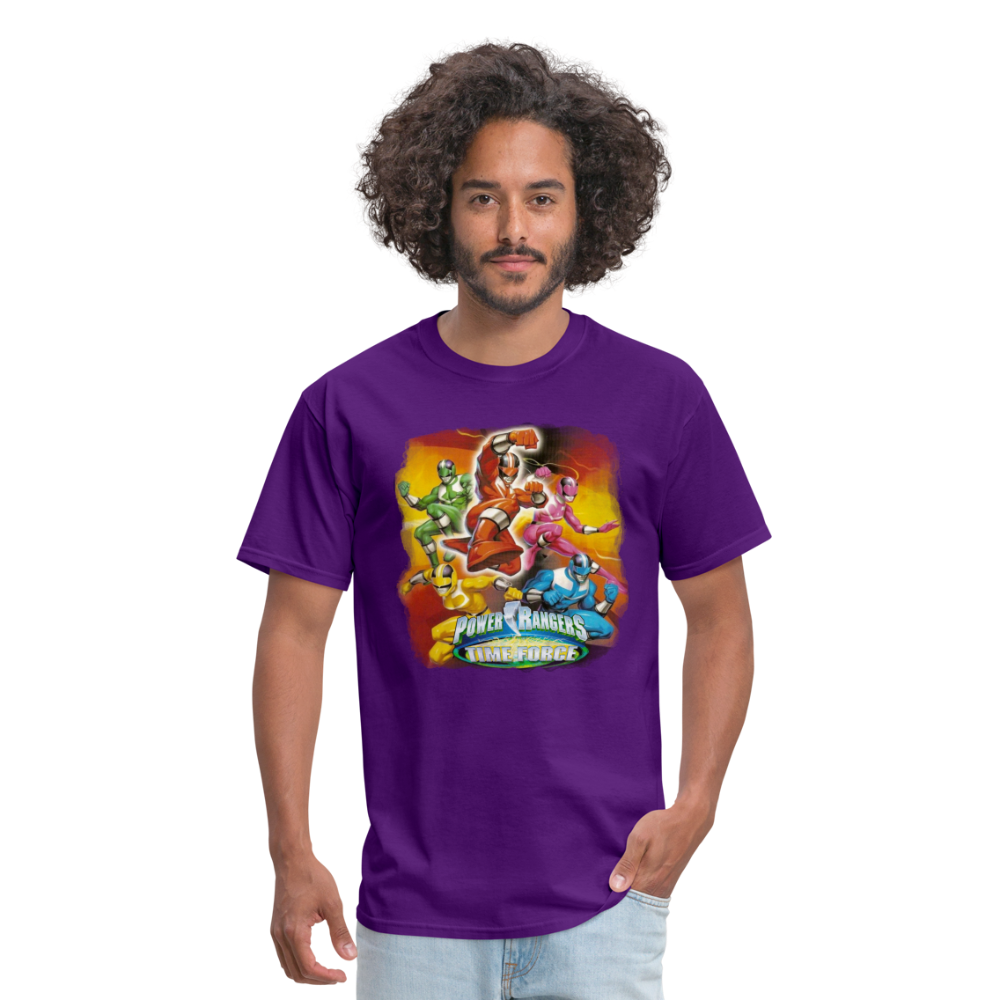 Vintage Time Force T-Shirt - purple