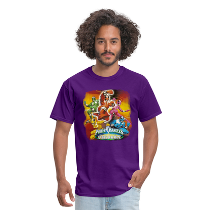 Vintage Time Force T-Shirt - purple