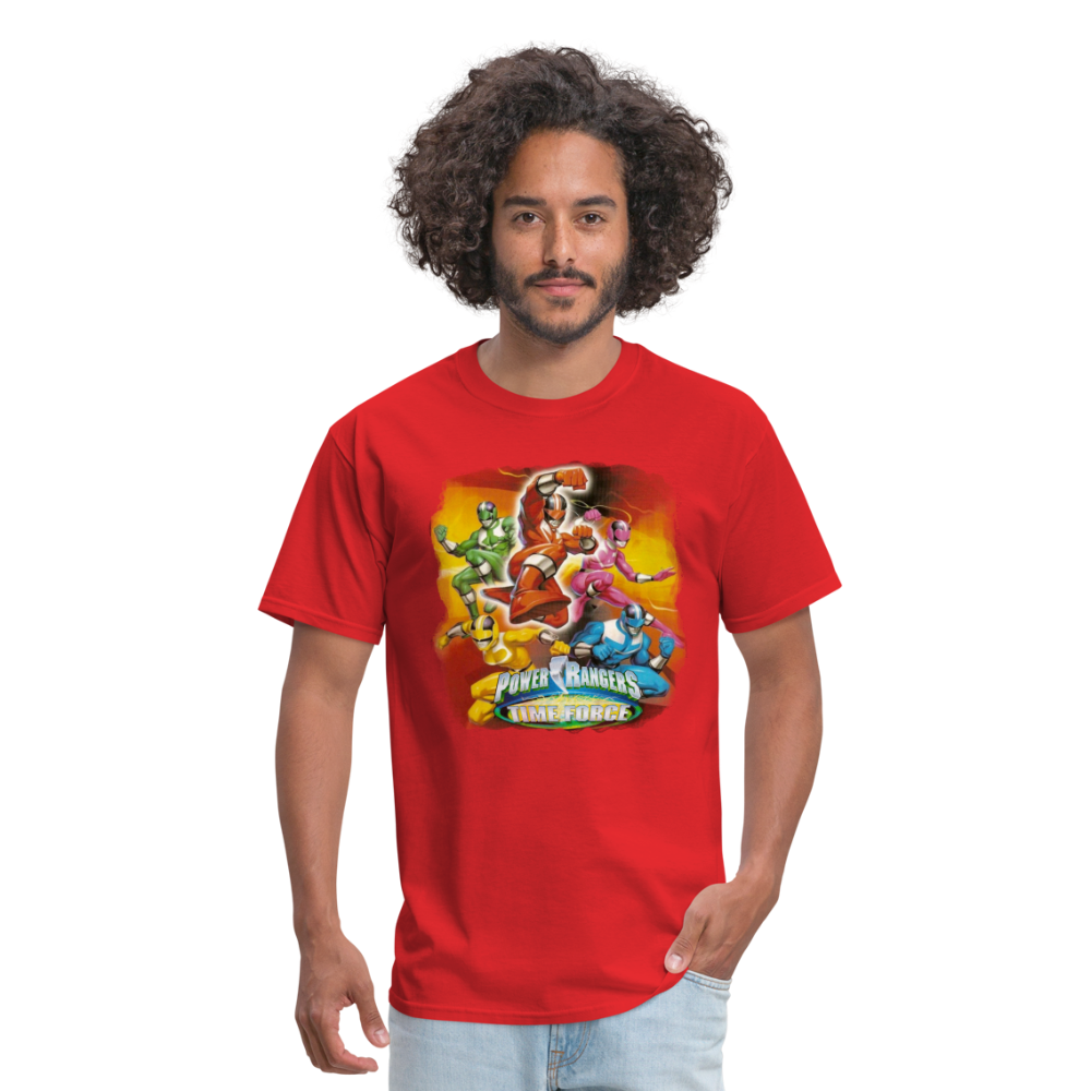Vintage Time Force T-Shirt - red