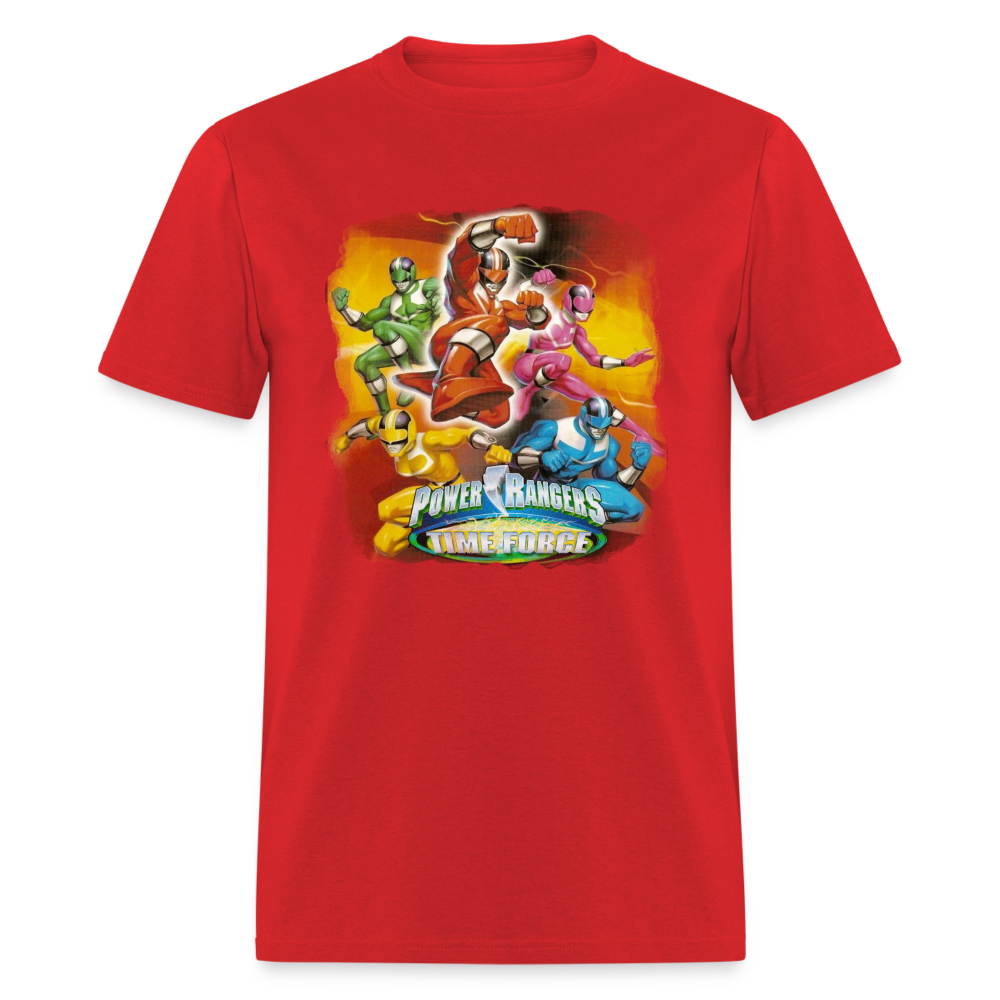 Vintage Time Force T-Shirt - red