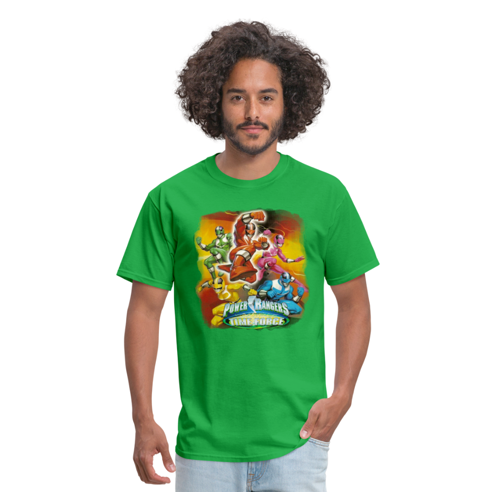 Vintage Time Force T-Shirt - bright green