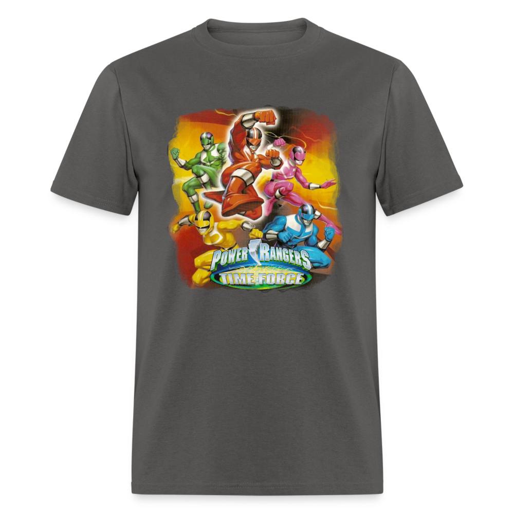 Vintage Time Force T-Shirt - charcoal