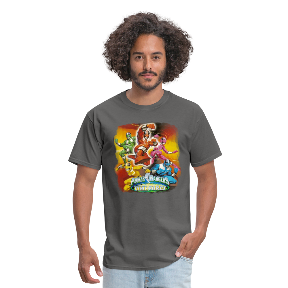 Vintage Time Force T-Shirt - charcoal